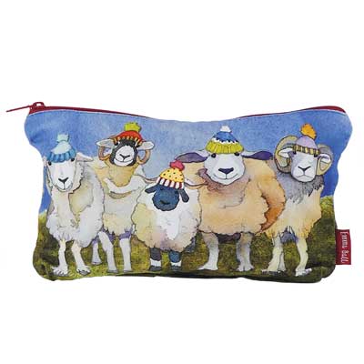 Happy Sheep Zipped Pouch Zp19