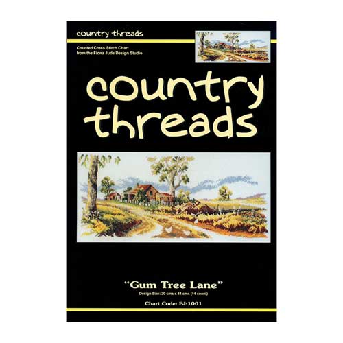 Country Threads Chart Fj-1001 Gum Tree