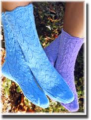 Lupine Lace Socks Leaflet Ac-77