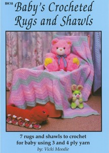 Babys Crochet Rugs/shawls Bk18