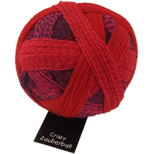 Crazy Zauberball 4ply 100gms 2095 Indian Pink