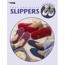 Cozy Crocheted Slippers La3562