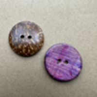 Terries 30mm S8176 84 2 hole coconut glazed