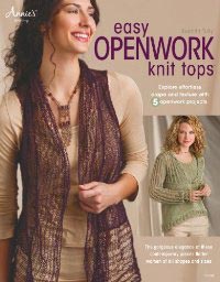 Easy Openwork Knit Tops 121089