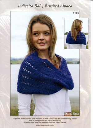 Brushed Crochet Cowl Leaflet 1100