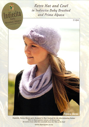 Retro Hat And Cowl Leaflet 1104