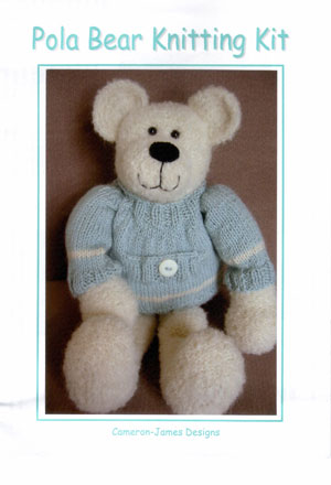 Pola Bear Knitting Kit 1816b
