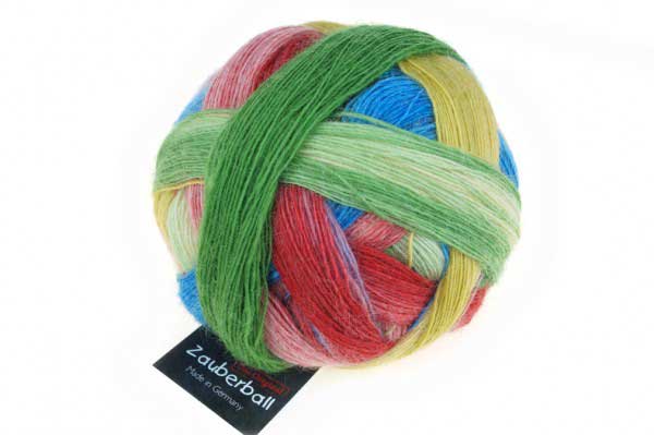 Zauberball 4ply 100gms 2310 Colourful Alley