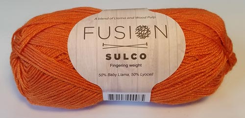 Fusion Sulco 3ply 50gms 008 Orange
