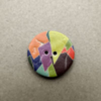 Terries 30mm S8479 64 2 hole coconut Harlequin