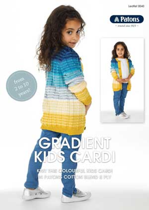 Gradient Kids Cardi 0040