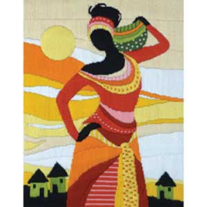 African Lady Fls-5017