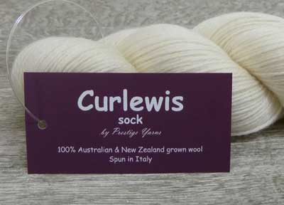 Curlewis Undyed Sock 4ply 100gms 00