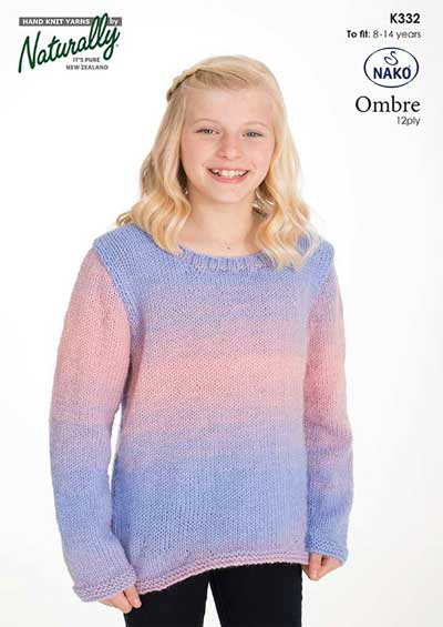 Ombre 12ply Leaflet K332 - Click Image to Close