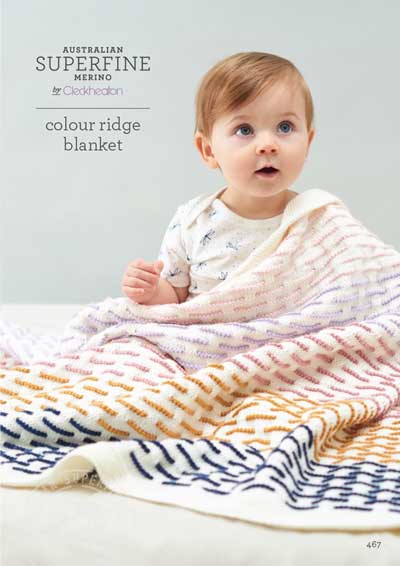 Colour Ridge Blanket 467
