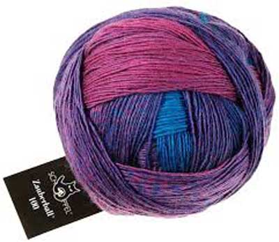 Zauberball 100 4ply 100gms 2350 Early Bloom