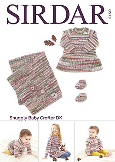Snuggly Baby Crofter Dk Leaflet 5150