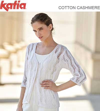 Cotton Cashmere 5ply Pattern Tx595