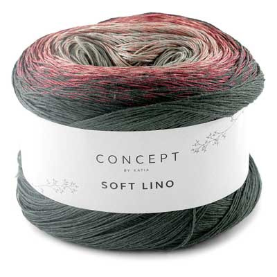 Soft Lino 4ply 150gms 602 Beige Rose Coral Maroon Khaki