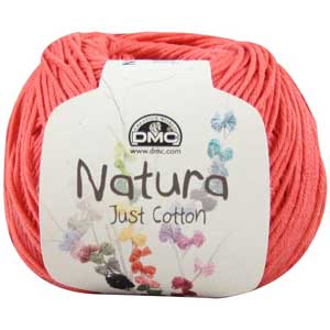 Natura Just Cotton 4ply 50gms 18 Coral