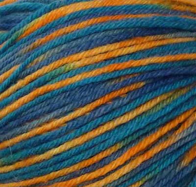 Lima Colours 8ply 100gms 42144 Teal Orang Multi
