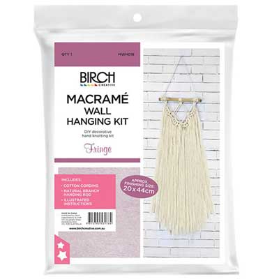 Macrame Wall Hanging Kit Mwh018
