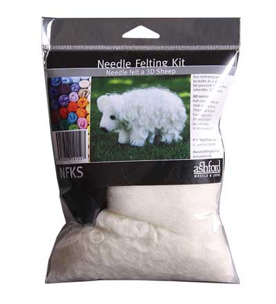 Needle Felting Kit - Sheep Nfks
