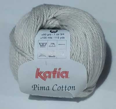 Pima Cotton 8ply 50gms 08 Perla