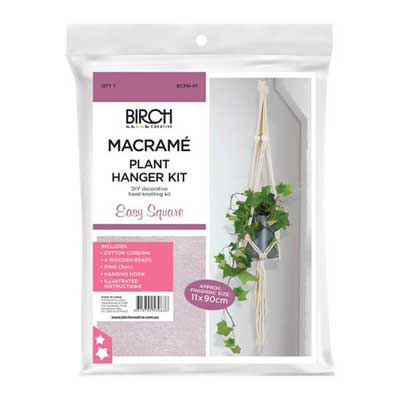 Macrame Plant Hanger Kit Bcph01