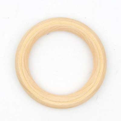 Natural Wooden Ring 50mm
