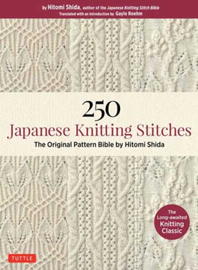 250 Japanese Knitting Stitches - Click Image to Close