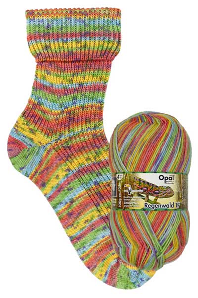 Opal Rainforest Sock 4ply 100gms 11096 Ben The Artist