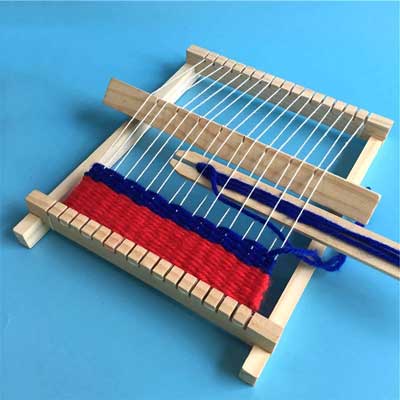Traditional Wooden Weaving Loom