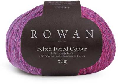 Felted Tweed Colour 8ply 50gms 023 Magenta