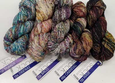 Sock 4ply Comparsa Gradient Set Of 5