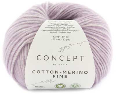 Cotton-merino Fine 5ply 25gms 87 Mauve