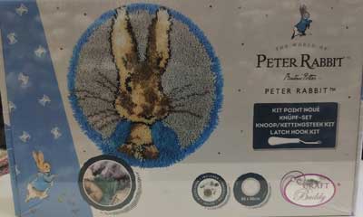 Peter Rabbit Latch Hook Kit Lh02-pr