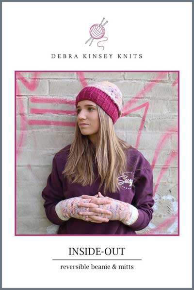 Inside-out Reversible Beanie & Mitts - Click Image to Close