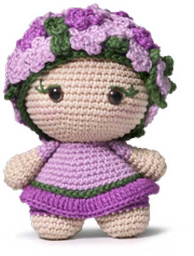 Too Cute Violet Amigurumi 750649