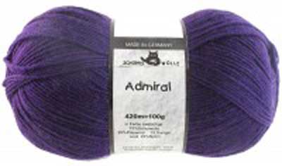 Admiral Solid 4ply 100gms 3693 Plum