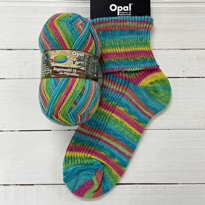 Opal Rainforest Sock 4ply 100gms 11204 Michi Mosquito Net