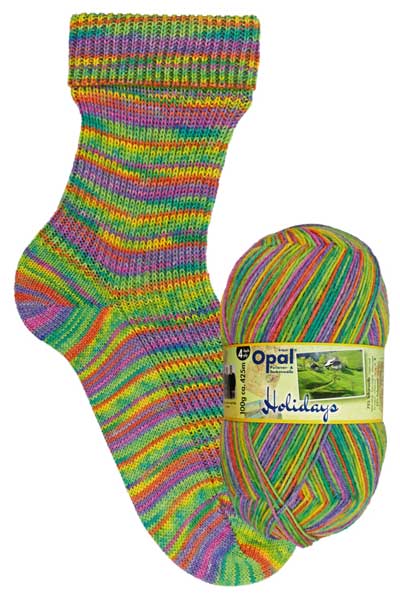 Opal Holidays Sock 4ply 100gms 11242 Barefoot Trail