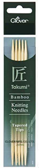 Takumi Bamboo Dpn 16cm 5.00mm - Click Image to Close