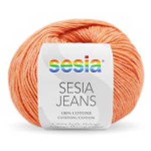 Sesia Jeans 4ply 50gms 0112 Orange Melange