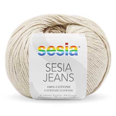 Sesia Jeans 4ply 50gms 0045 Natural Melange