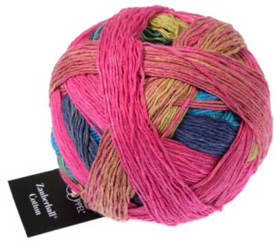 Zauberball Cotton 4ply 100gms 2597 Ladies First