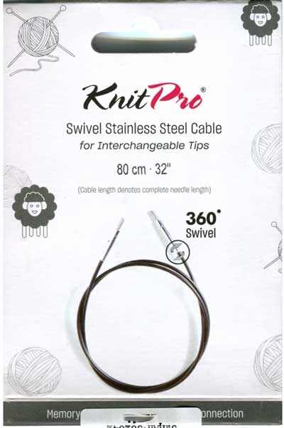 Swivel Stainless Steel Cable 80cm