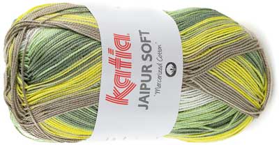 Jaipur Soft 2ply 50gms 102 Olive White Yellow
