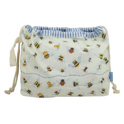 Bees Drawstring Bag Draw10