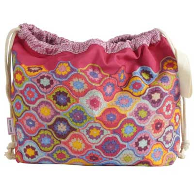 Mystical Lanterns Drawstring Bag Draw19